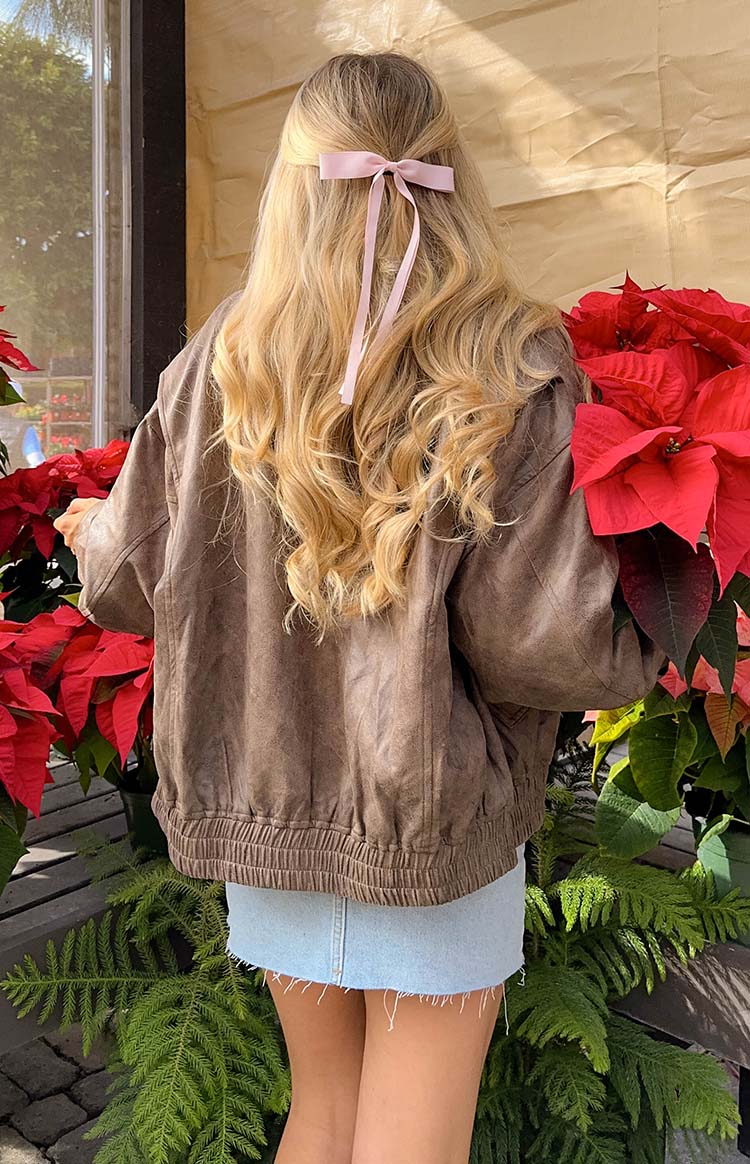 Lioness Kenny Chocolate Bomber Jacket — 10