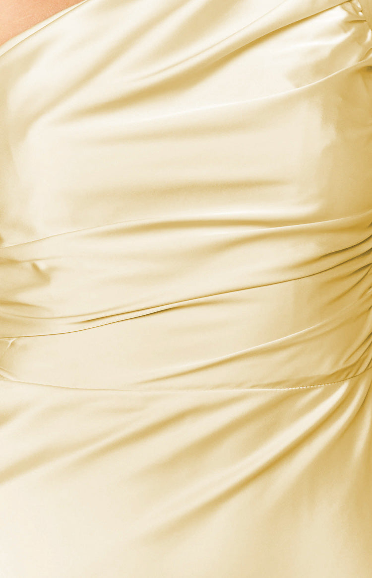 Tina Yellow Formal Maxi Dress — 6