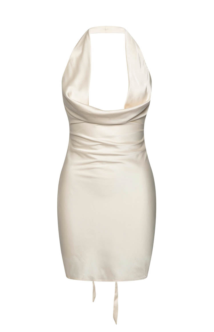 Valley Champagne Mini Party Dress — 6