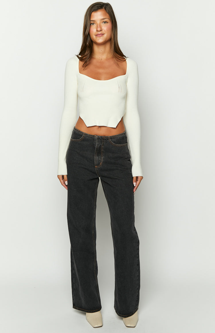 Lioness Practical Magic Charcoal Jeans — 2