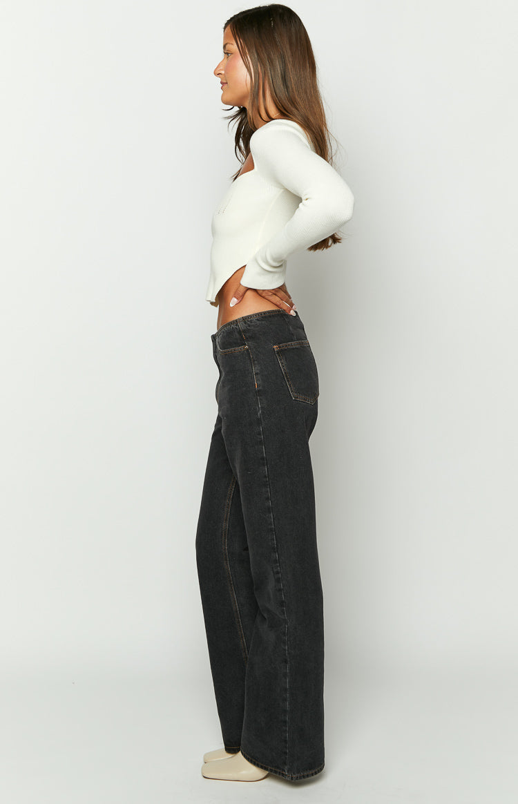 Lioness Practical Magic Charcoal Jeans — 3