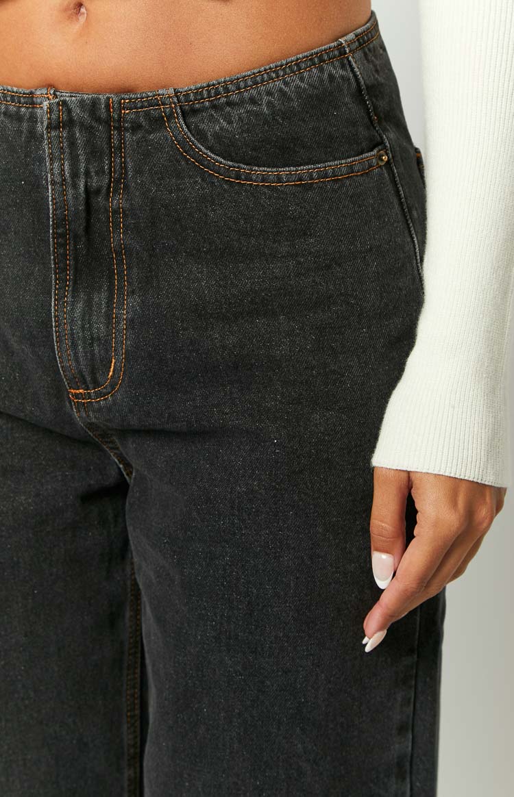 Lioness Practical Magic Charcoal Jeans — 5