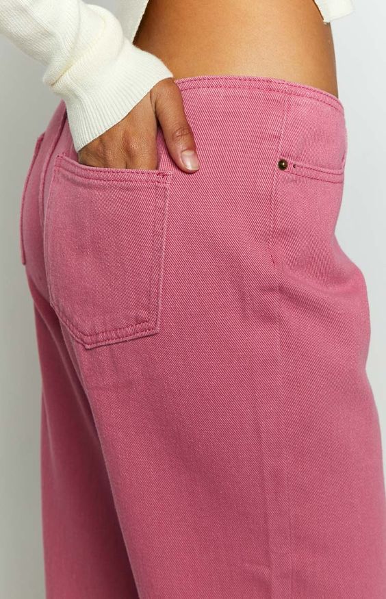 Lioness Practical Magic Hot Pink Jeans — 10