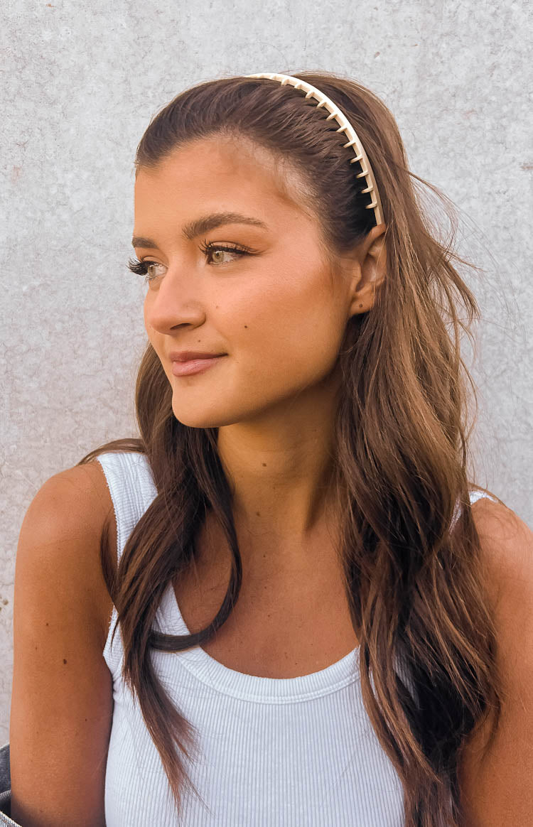 The Holly Cream Headband — 1