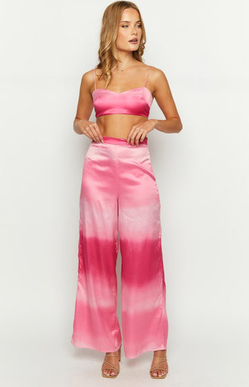Bailee Pink Ombre Pants — 1