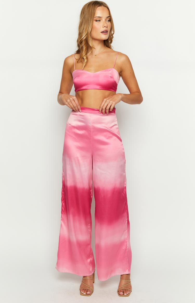 Bailee Pink Ombre Pants — 1