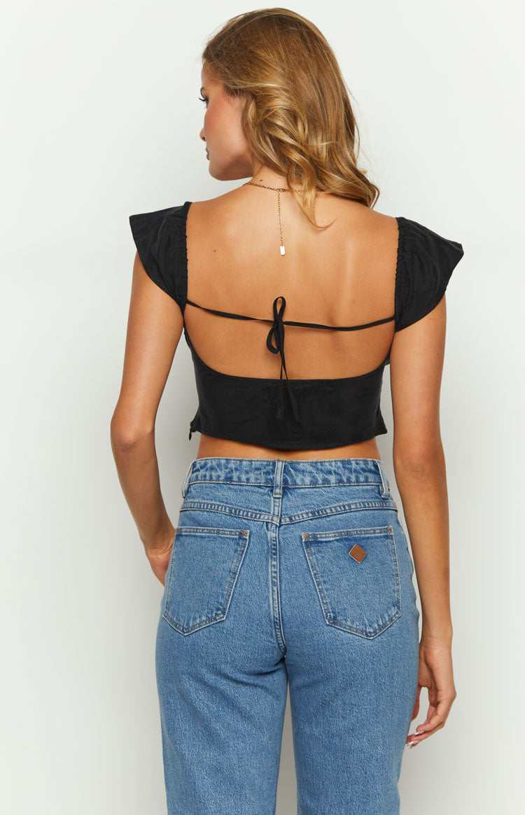 Anna Black Top — 5