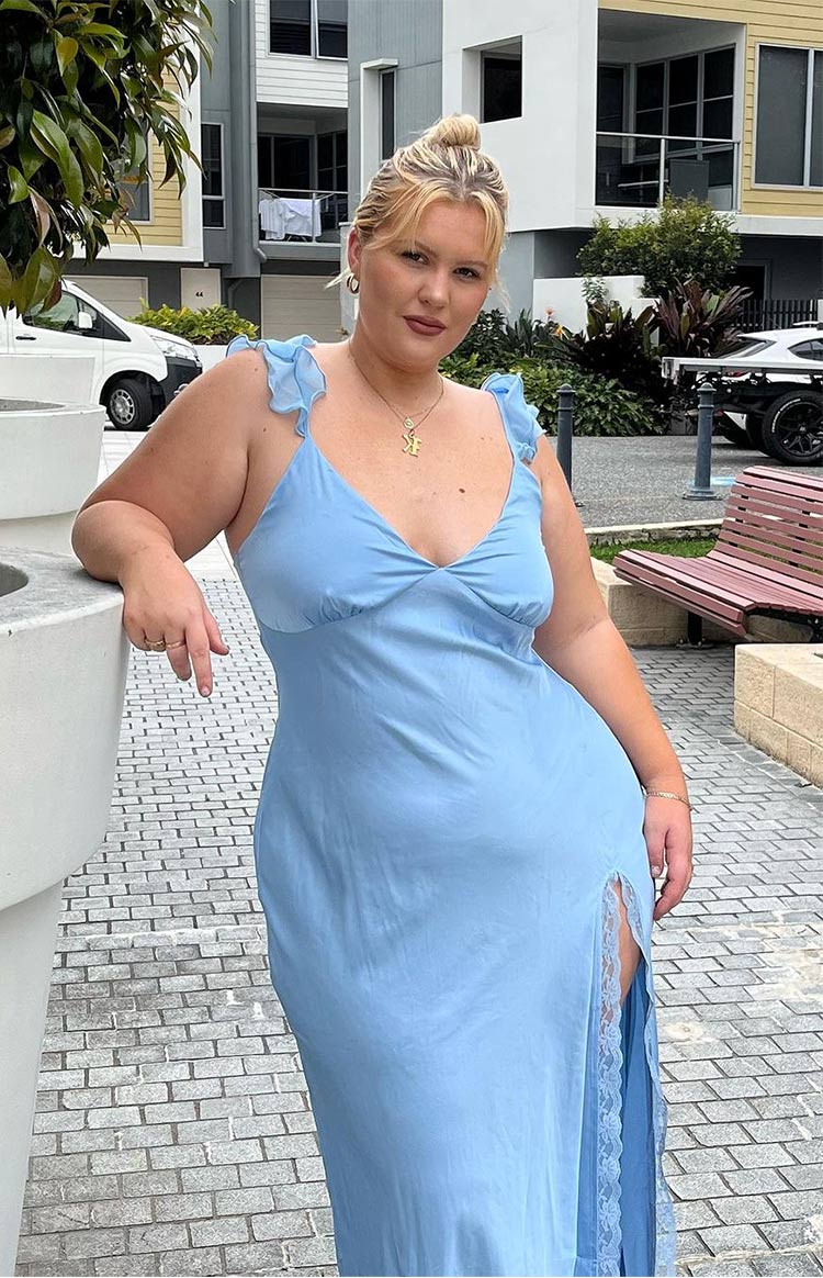 Wendy Blue Maxi Dress — 7