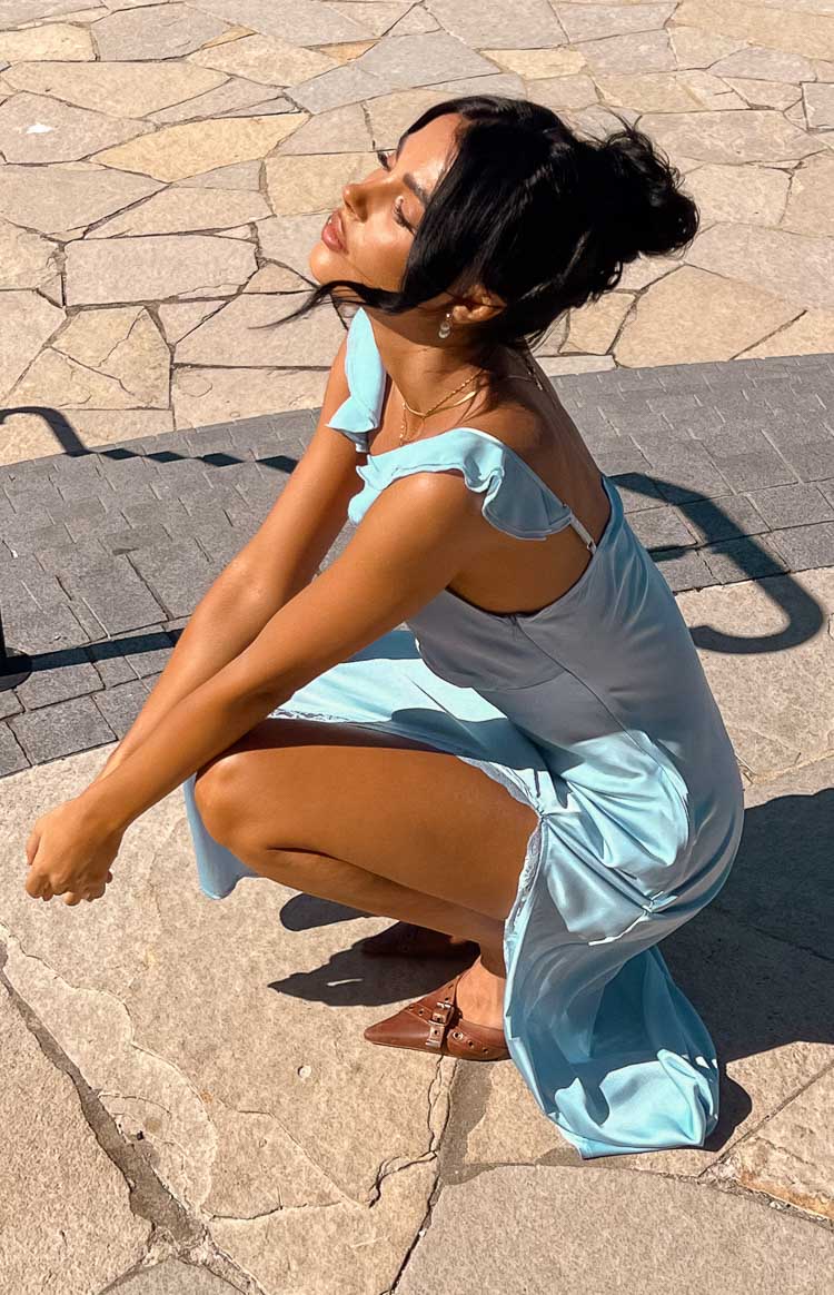 Wendy Blue Maxi Dress — 8