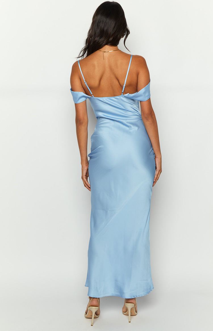 Darby Light Blue Maxi Formal Dress — 8