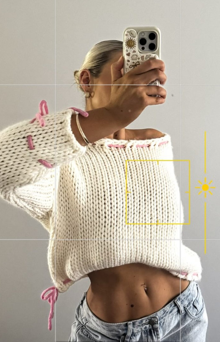 Bea Cream Sweater — 2