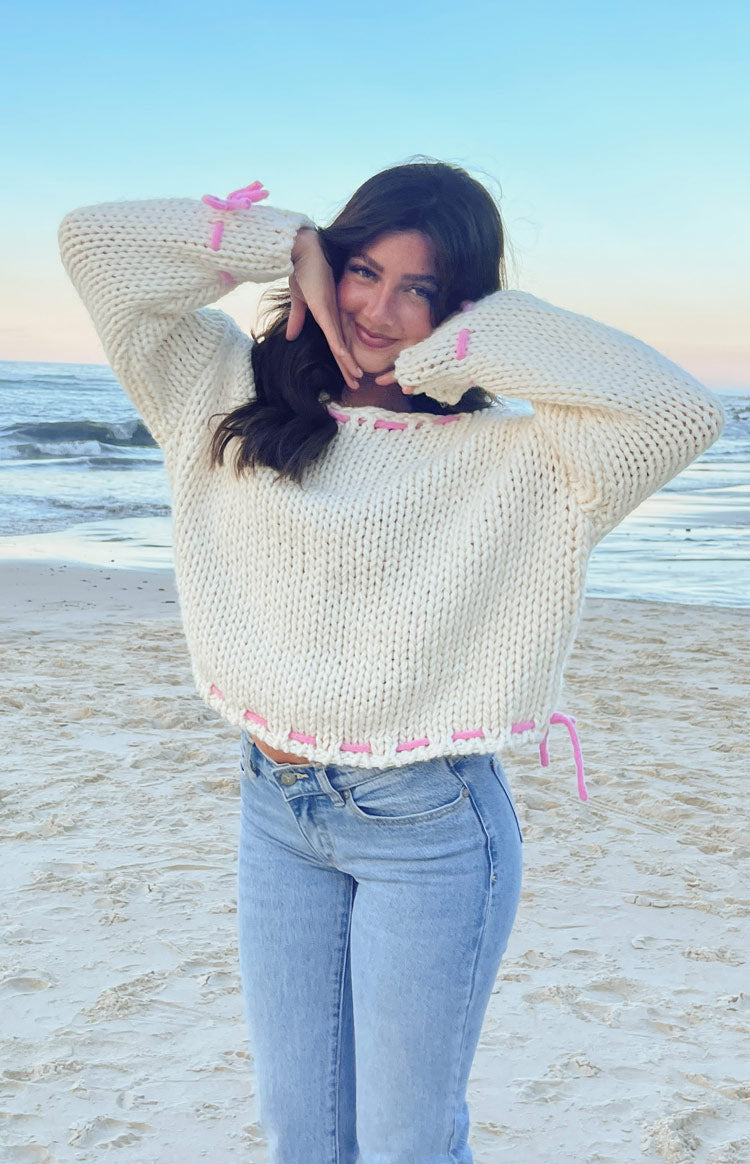 Bea Cream Sweater — 18
