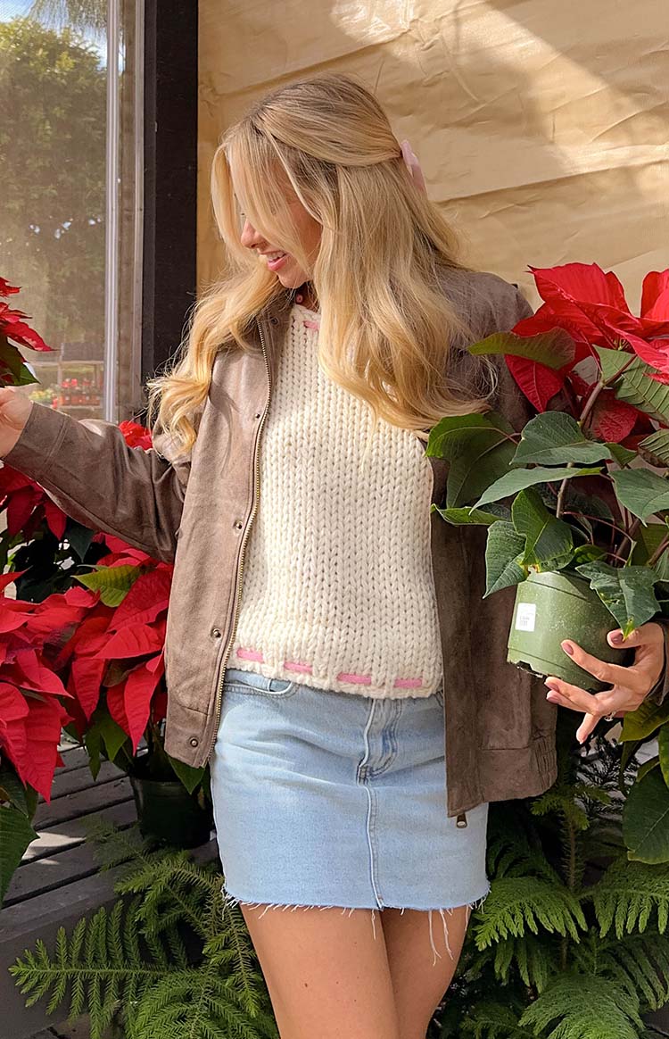 Bea Cream Sweater — 23
