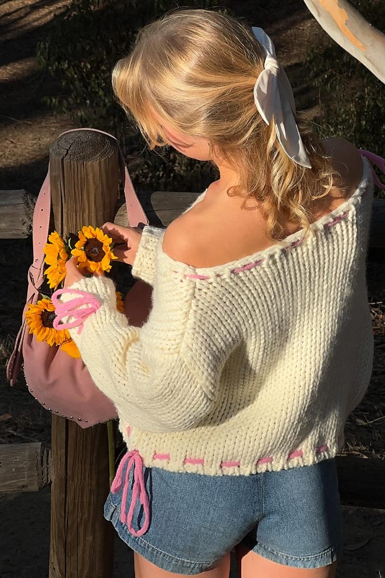 Bea Cream Sweater — 26