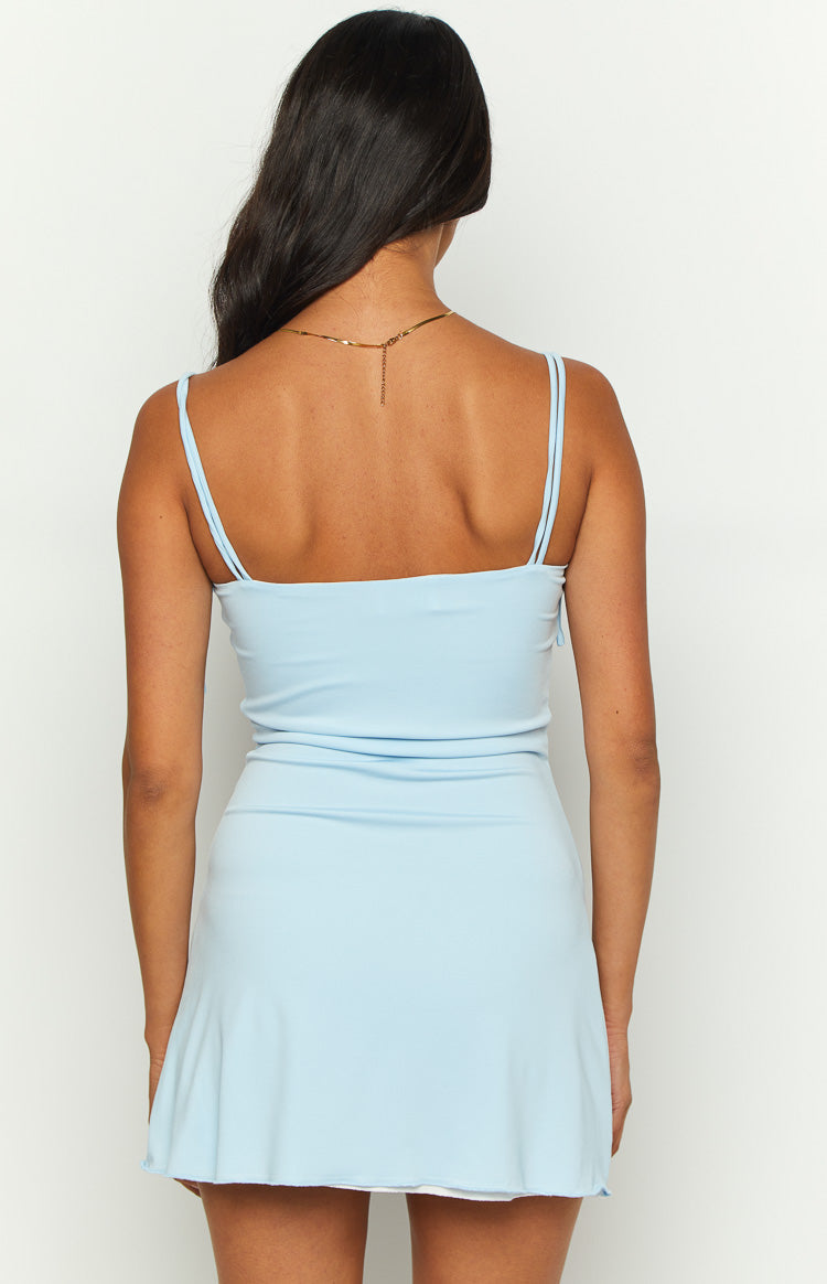 Simmi Blue Mini Dress — 5