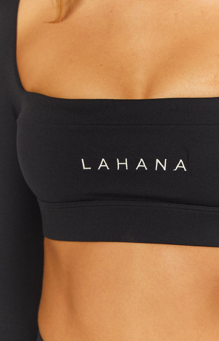 Lahana Chi Chi Black Long Sleeve Top — 5