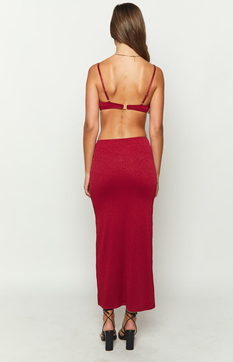 Tamara Red Maxi Dress — 5