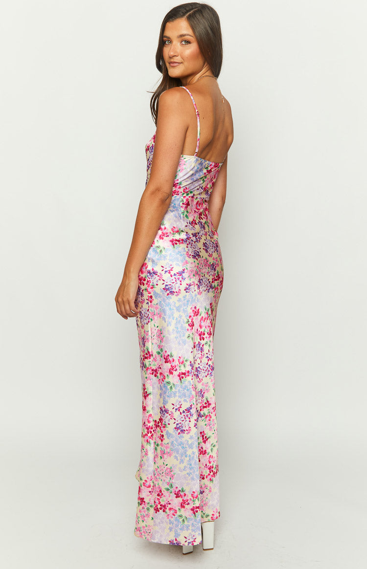 Laufry Yellow Floral Print Maxi Dress — 5