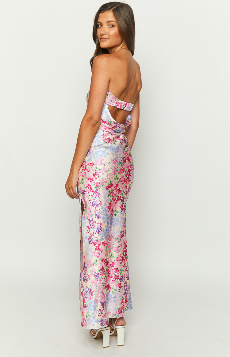 Genevieve Floral Print Maxi Skirt — 5