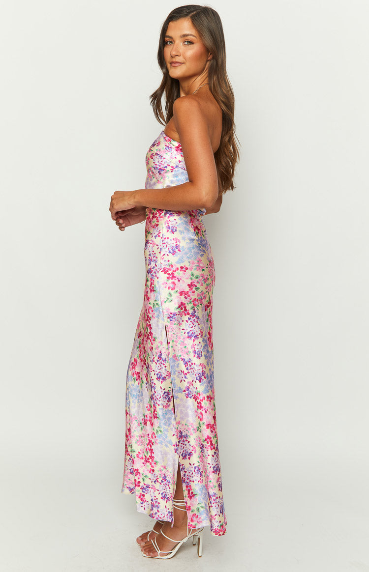 Genevieve Floral Print Maxi Skirt — 4