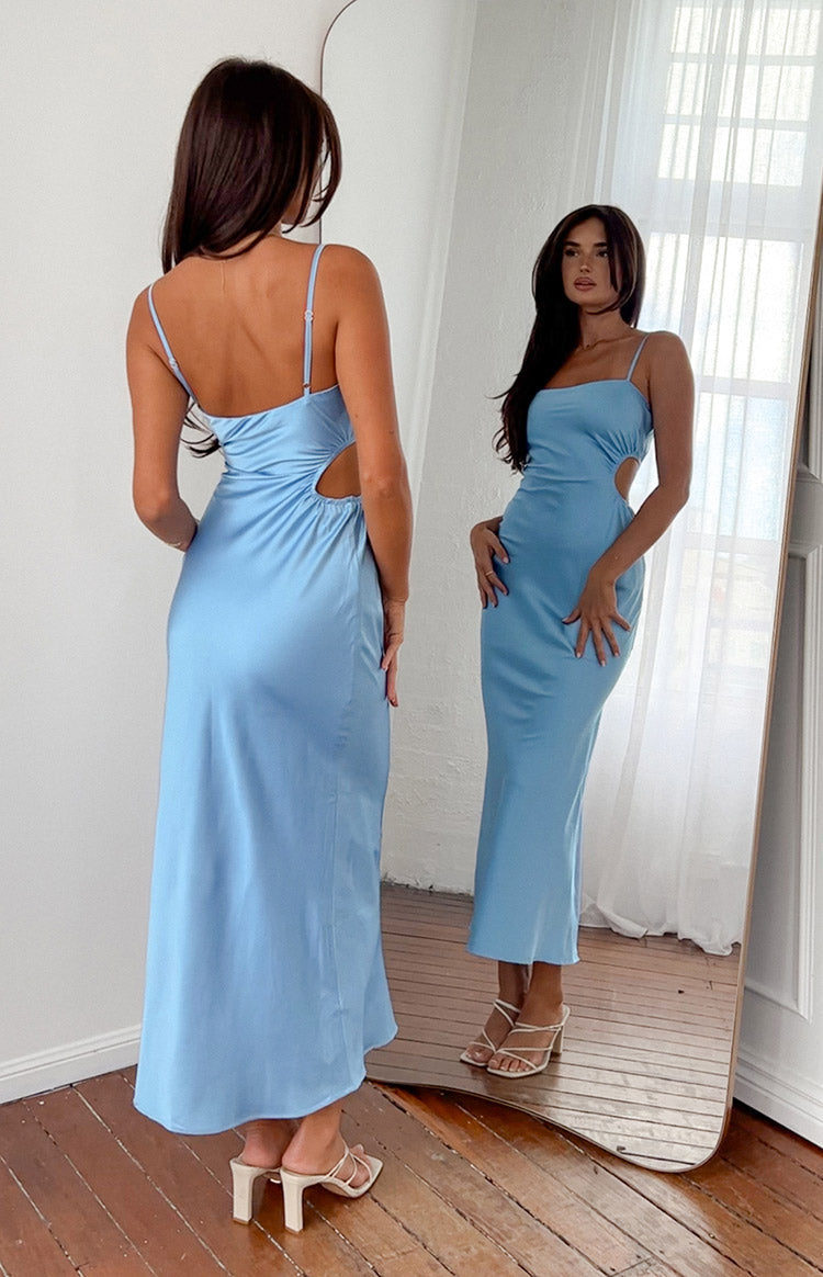 Jura Blue Maxi Dress — 8