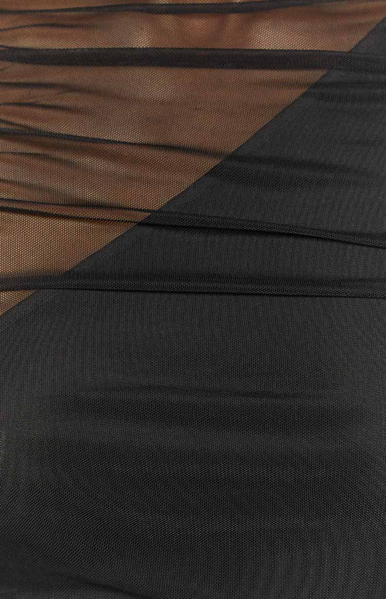 Luca Black Maxi Dress — 6