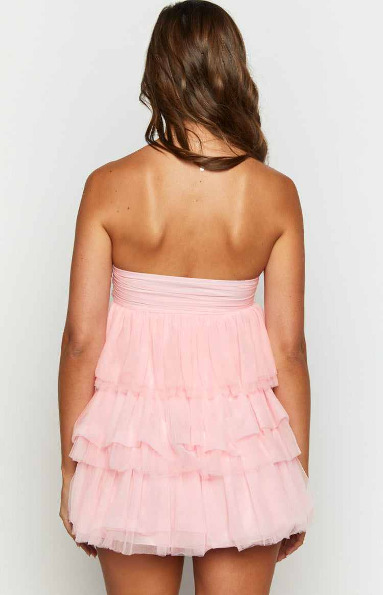 Birthday Girl Pink Mini Party Dress — 11