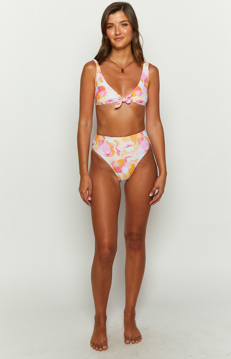 9.0 Swim St Lucia Wavy Sun Multi Print Bikini Top — 3