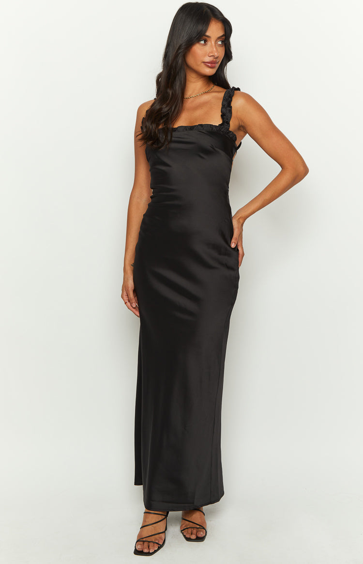Ivy Black Maxi Dress — 4