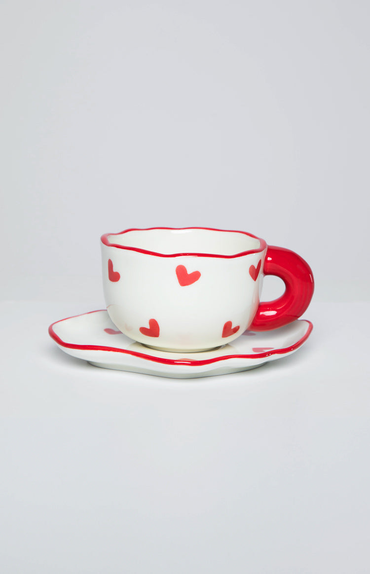 Adore Red Heart Mug Set — 1