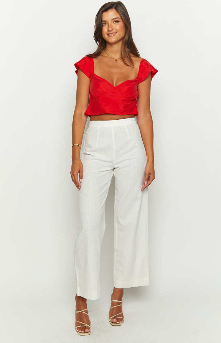 Anna Red Top — 2