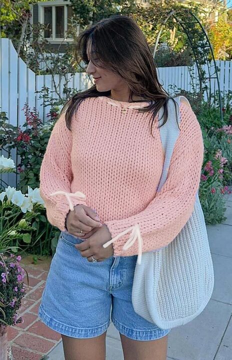 Bea Baby Pink Sweater — 8
