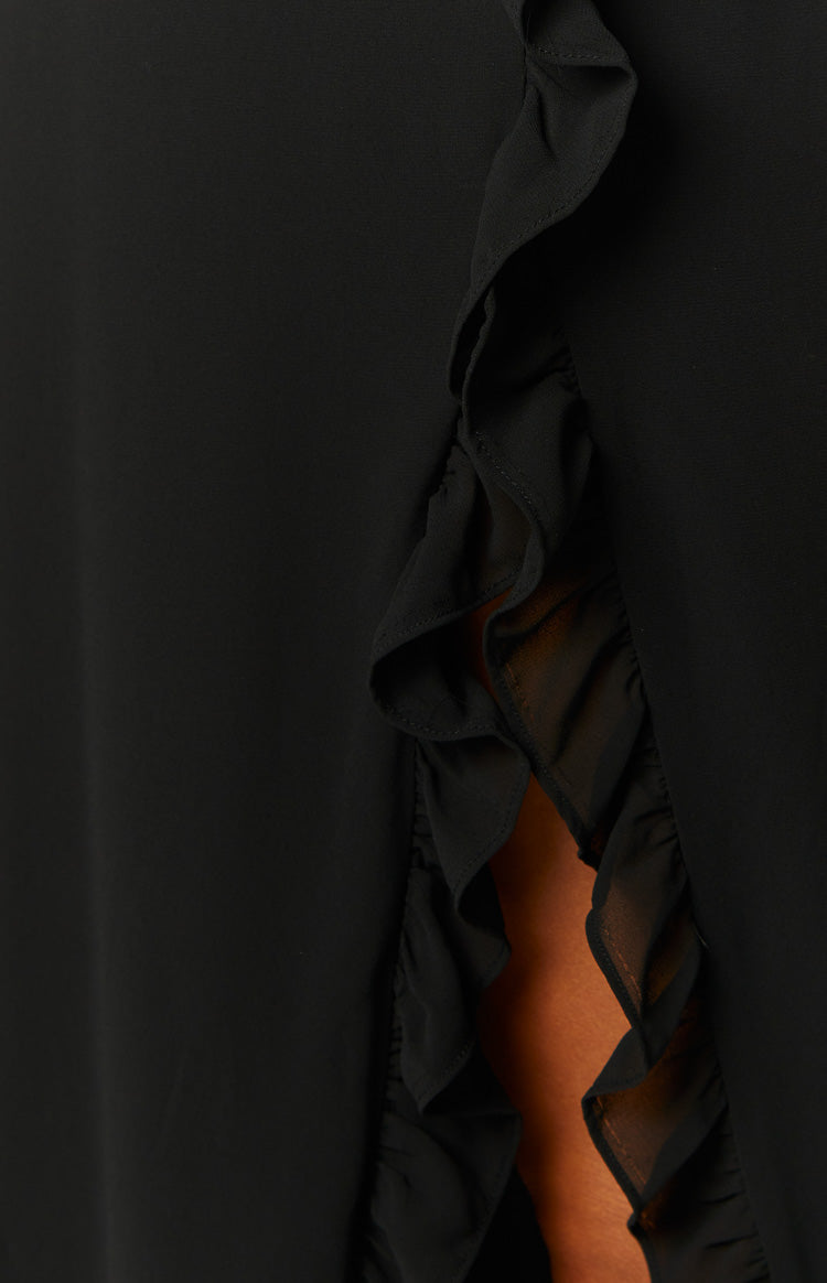 Dream On Black Maxi Dress — 8