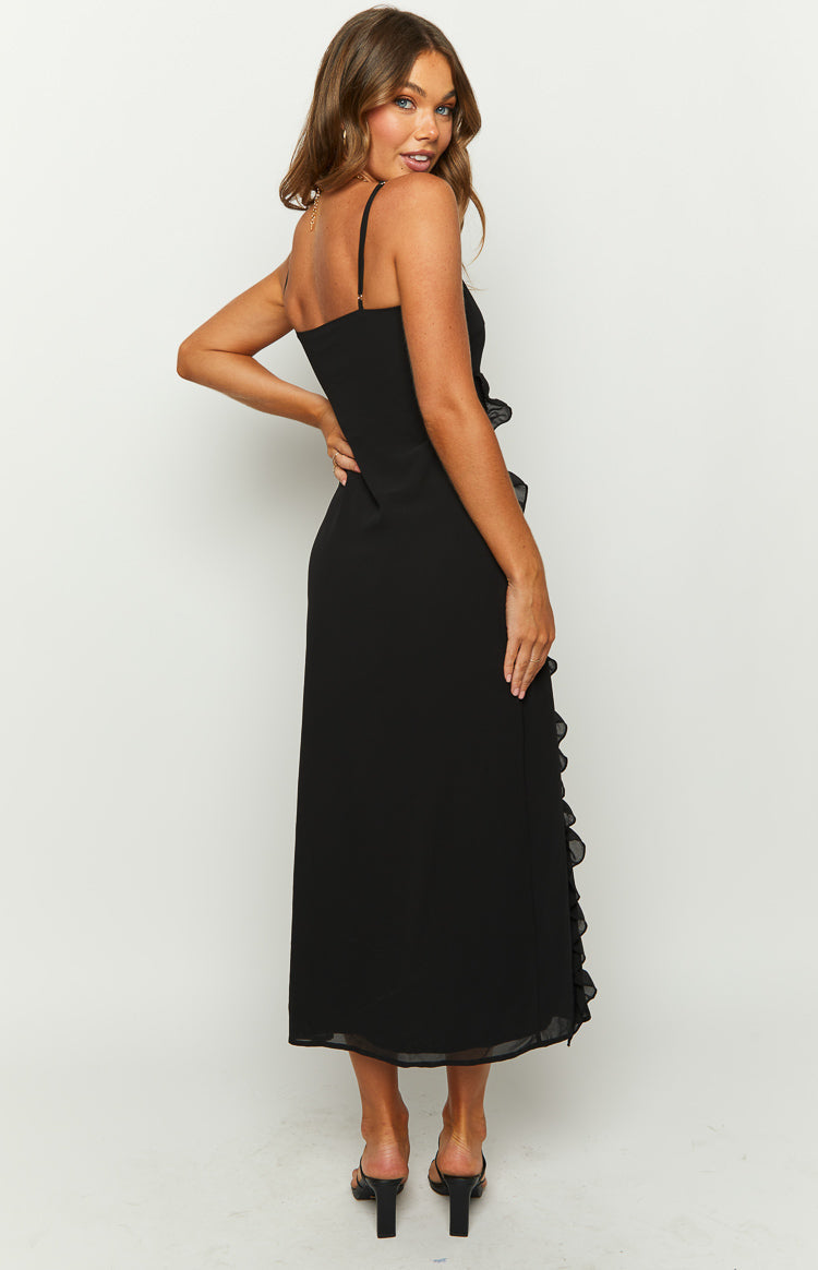 Dream On Black Maxi Dress — 7