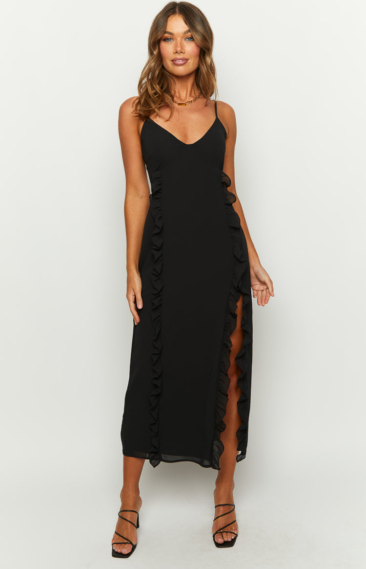 Dream On Black Maxi Dress — 2