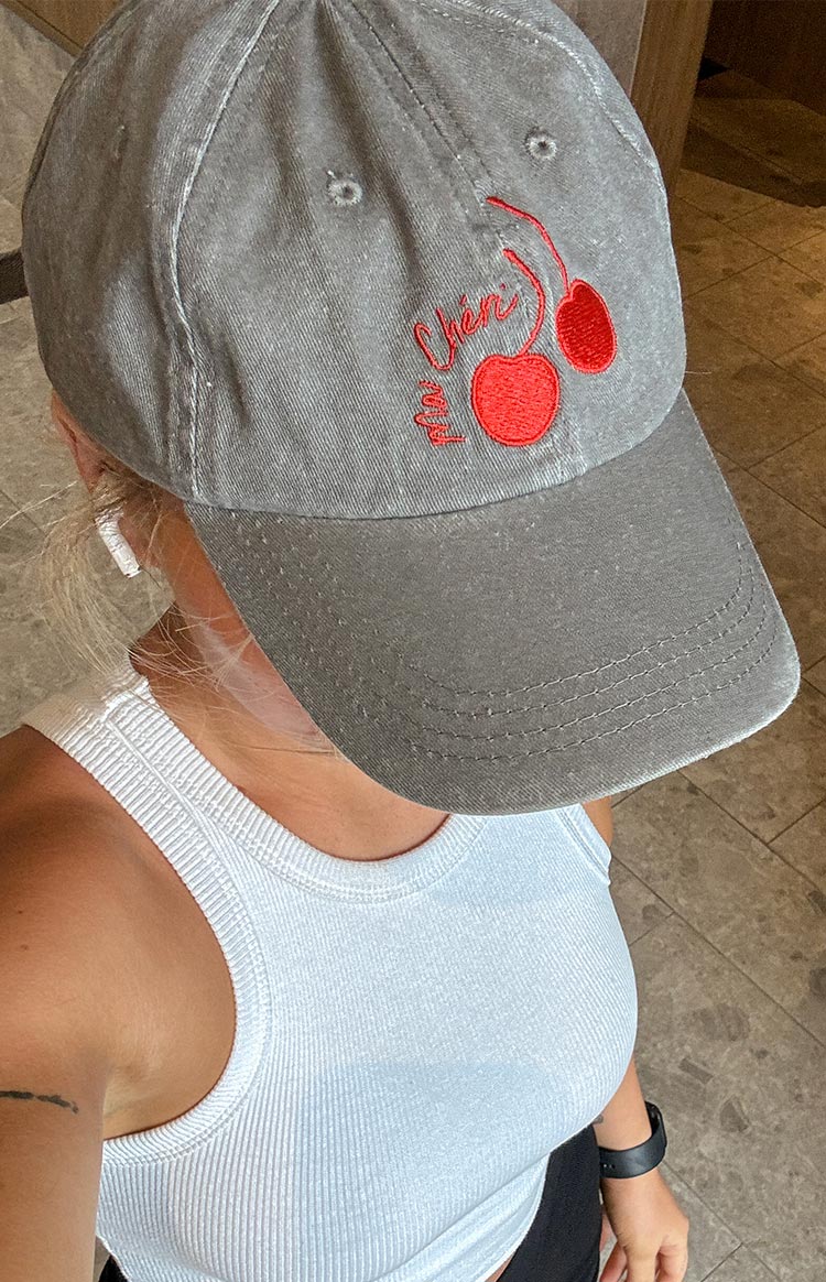Ma Cheri Black Washed Cap — 7