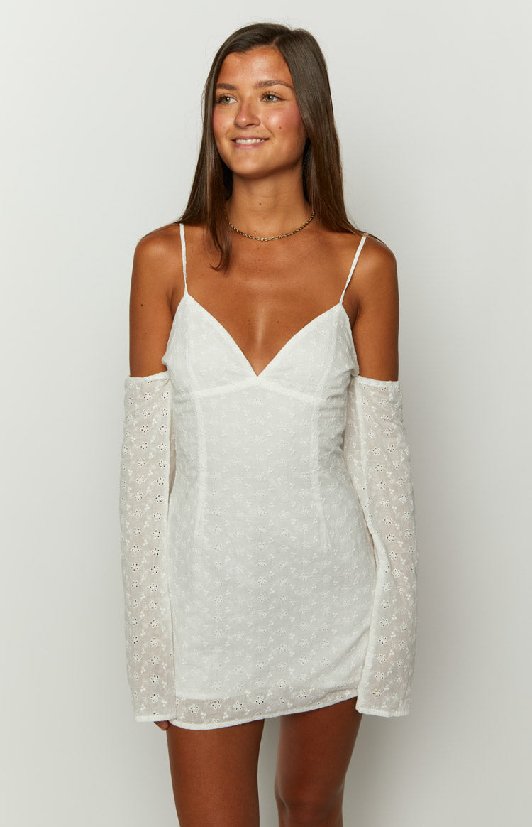 Miami White Mini Dress — 1
