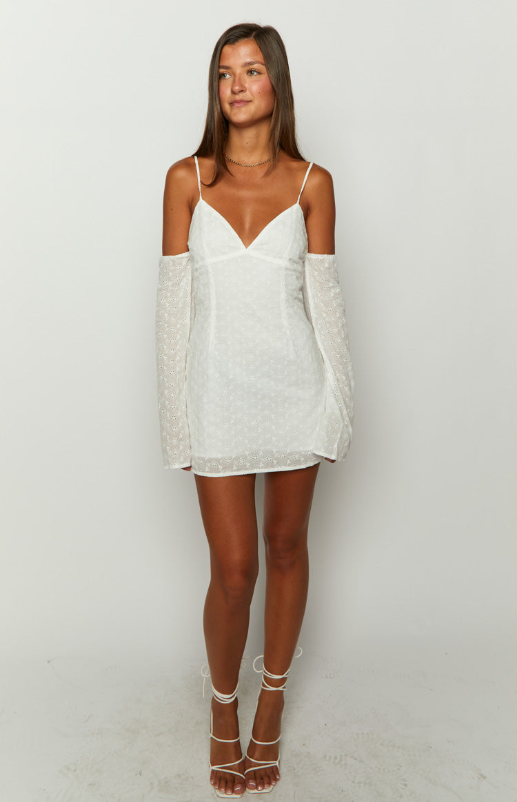 Miami White Mini Dress — 2