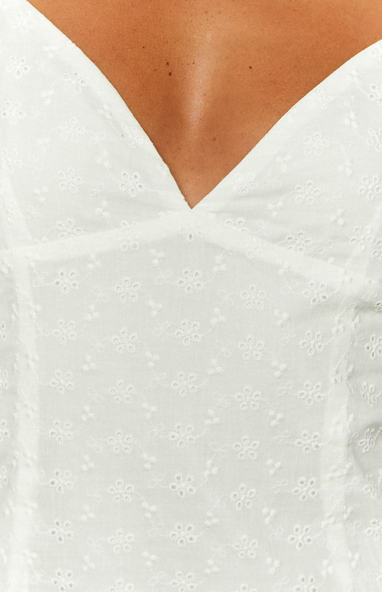 Miami White Mini Dress — 6