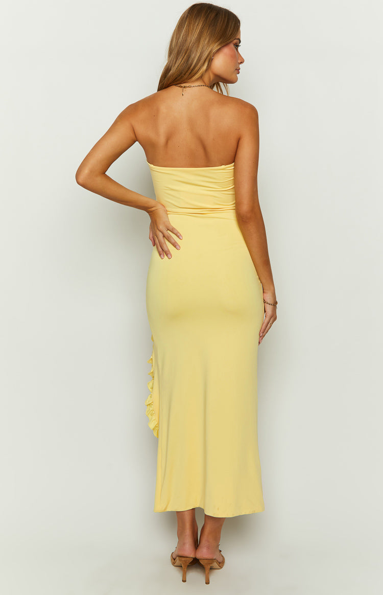 Orlando Yellow Maxi Dress — 5