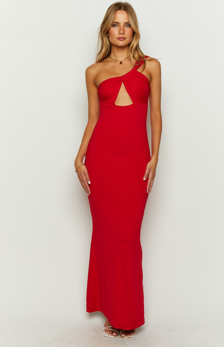 Ellis Red Maxi Dress — 2