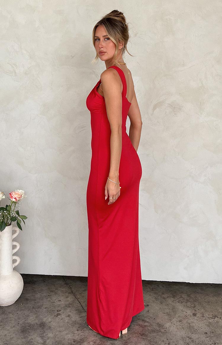 Ellis Red Maxi Dress — 9