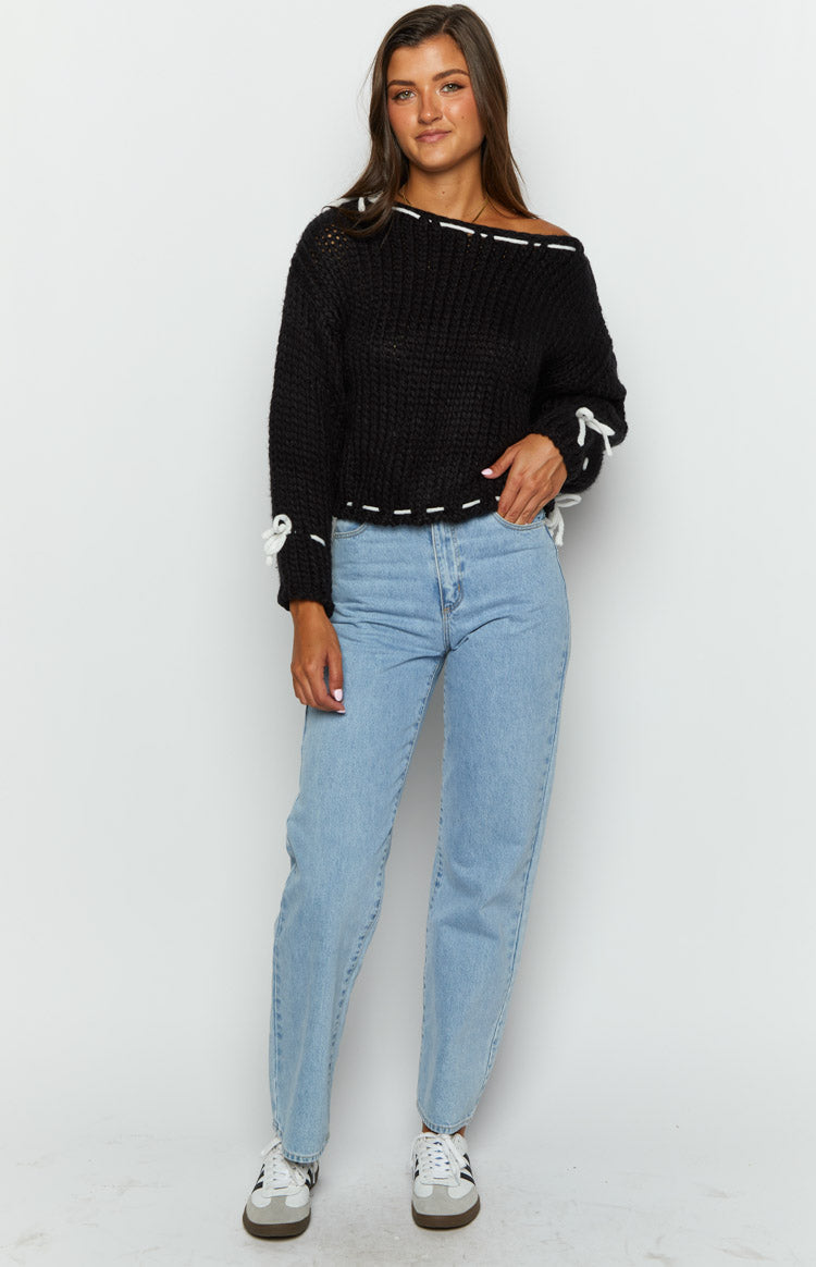 Bea Black Sweater — 3