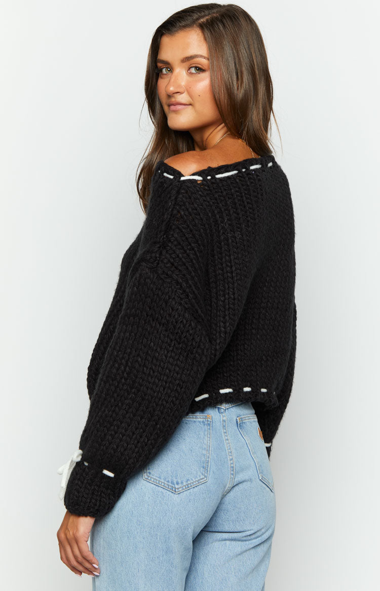 Bea Black Sweater — 5
