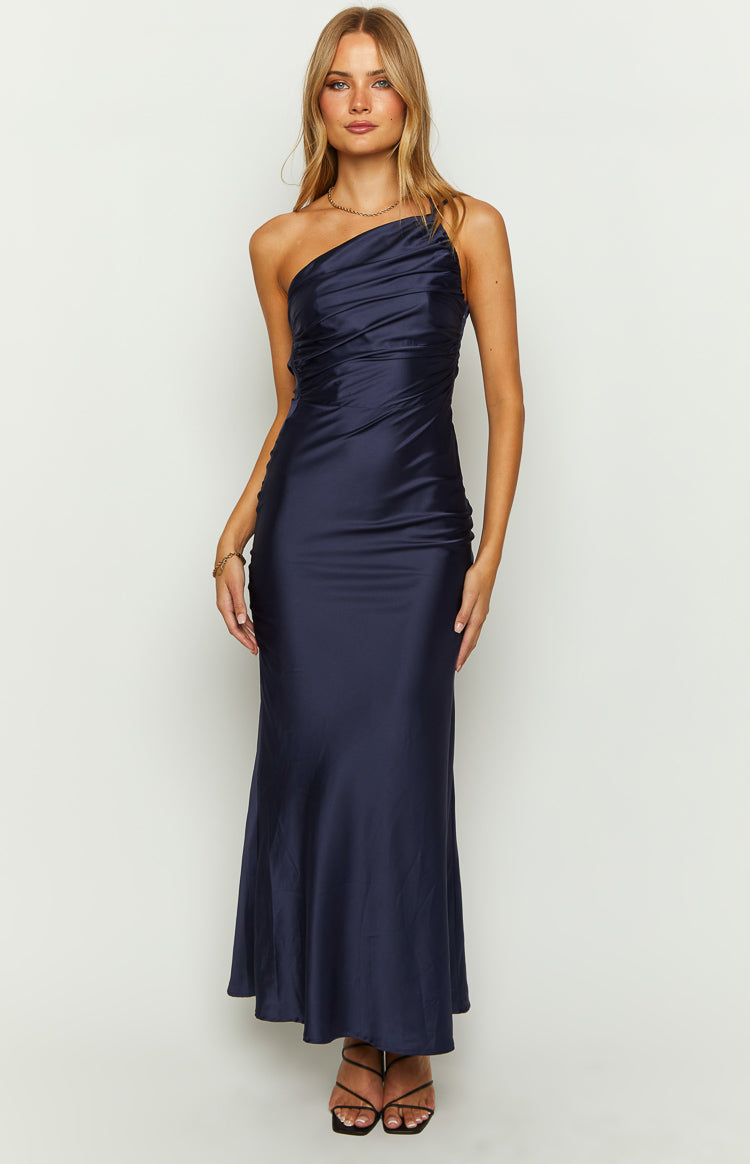 Tina Navy Formal Maxi Dress — 2