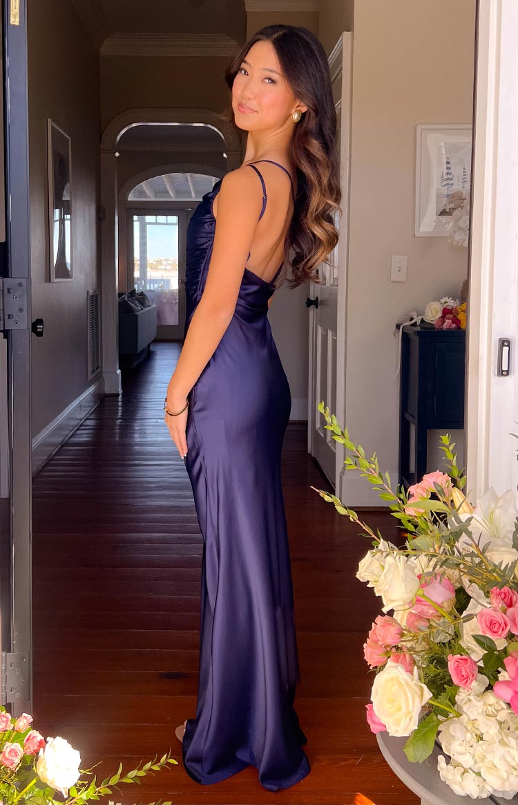 Tina Navy Formal Maxi Dress — 13