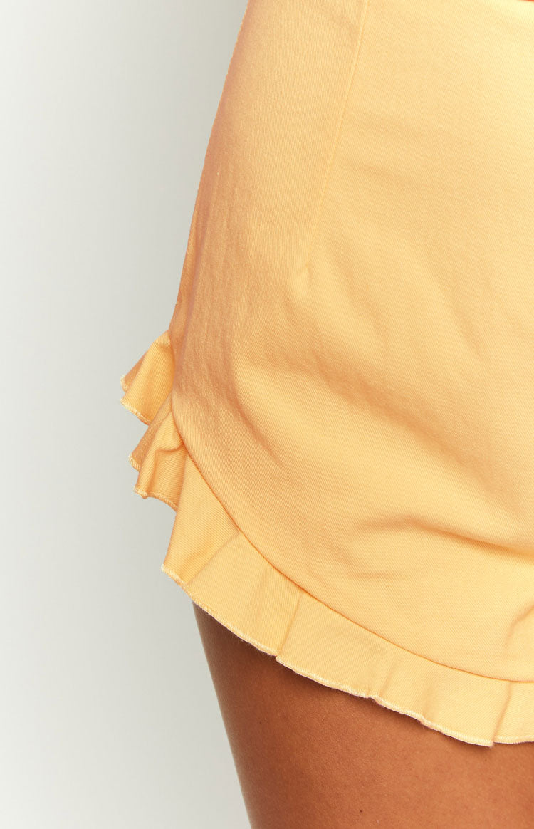 Petal Yellow Shorts — 7