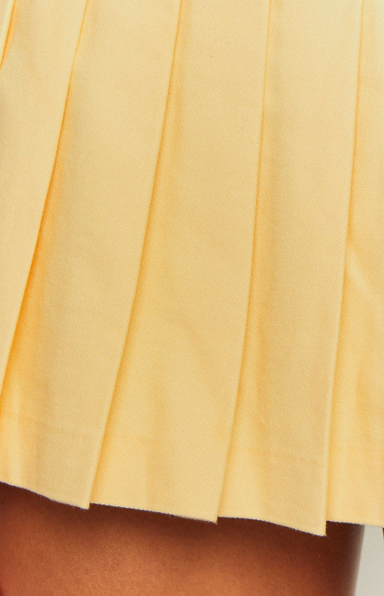 Good Days Yellow Strapless Mini Dress — 6