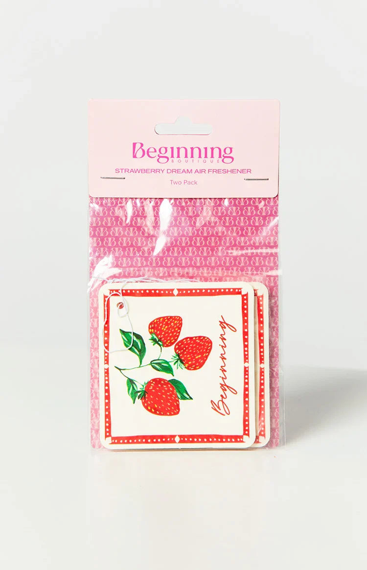 Strawberry Dream Air Freshener Two Pack — 1