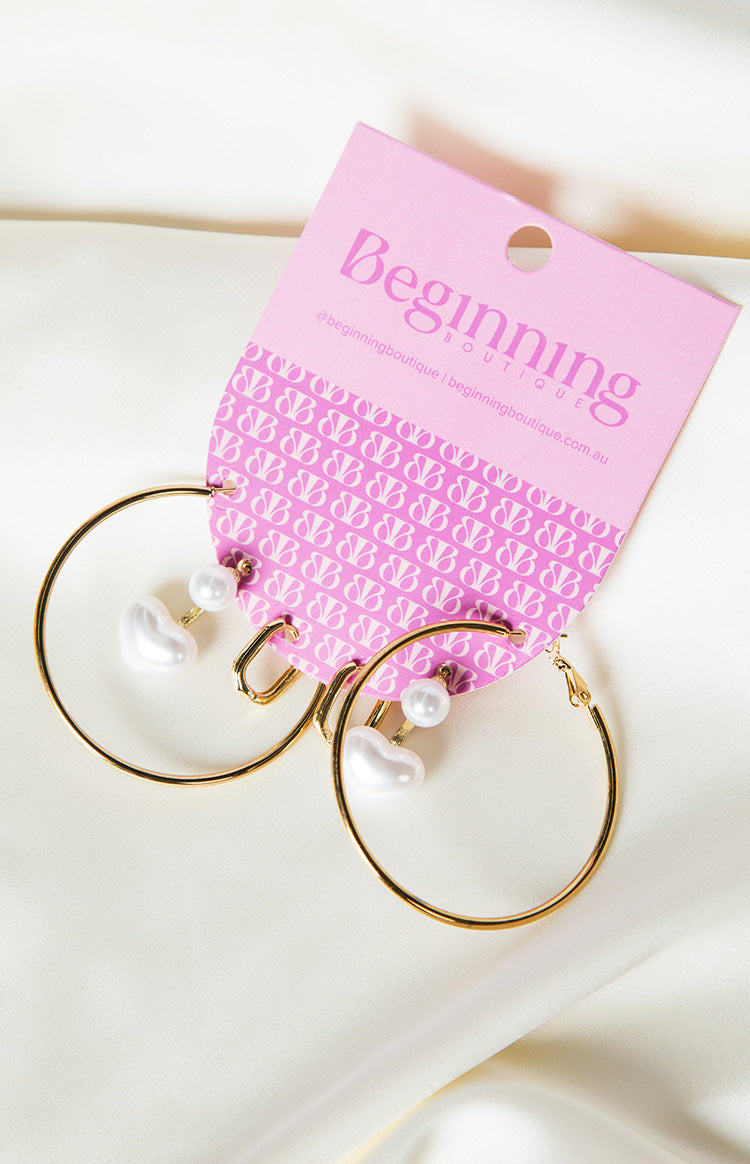 Luxe Lattice Gold Hoop Earrings 3 Pack — 1